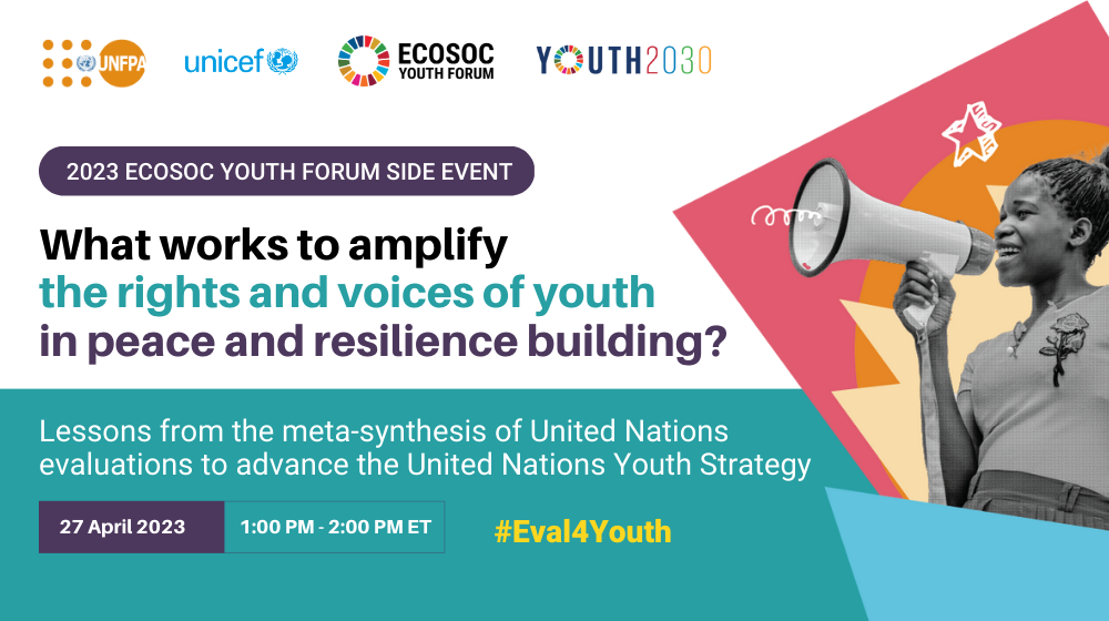 ECOSOC Youth Forum 2023 side event What works to amplify the rights